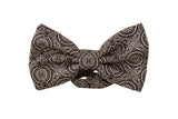 Cravate papillon ajustable Dolce &amp; Gabbana noire et blanche 100 % soie