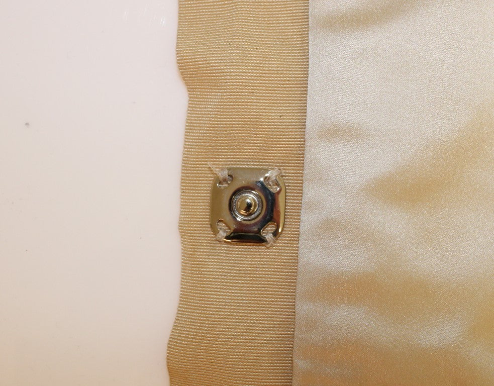 Foulard en fourrure de vison beige Dolce &amp; Gabbana