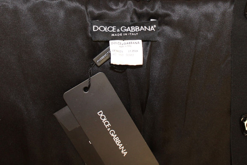 Foulard en fourrure de vison violet Dolce &amp; Gabbana