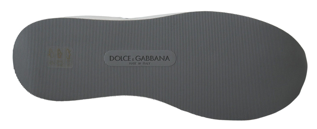 Sneakers basses de sport en cuir multicolore Dolce & Gabbana