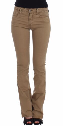 Costume National Jeans Femme Beige Droit - Élégance et Confort