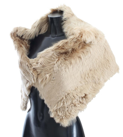 Dolce &amp; Gabbana Beige Alpaca Kraag Sjaal