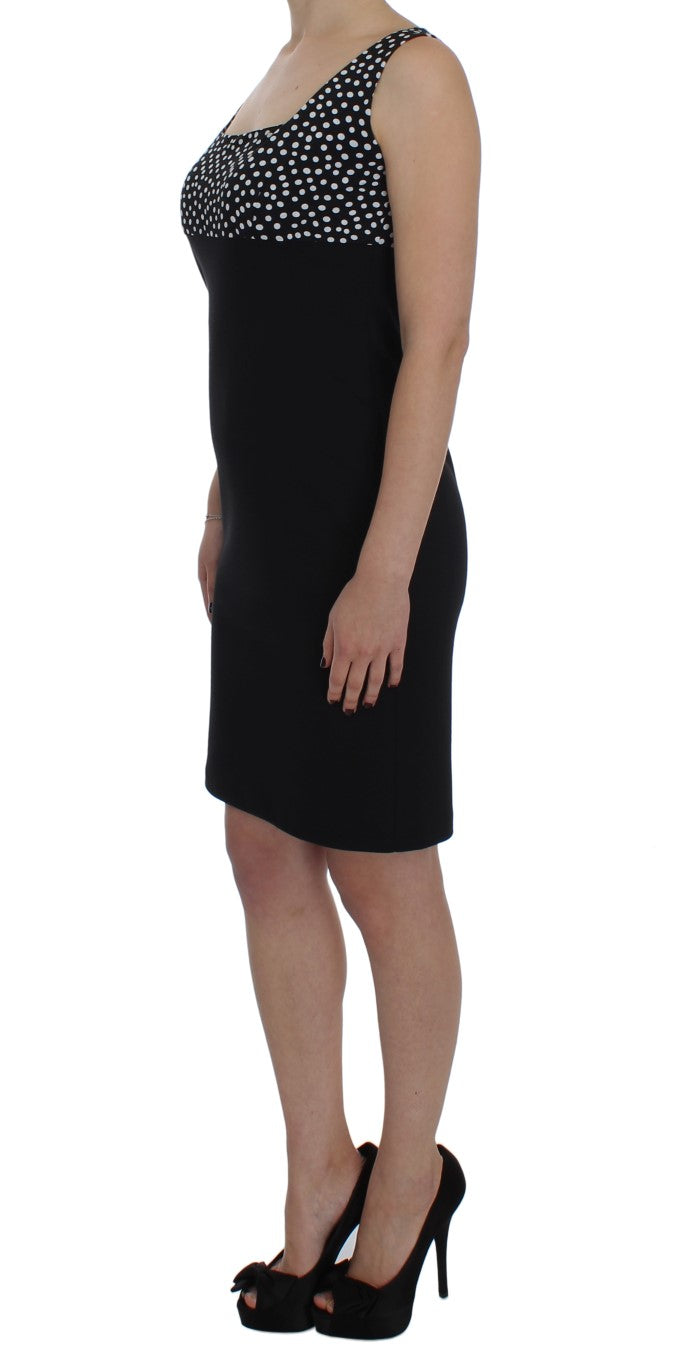 Ensemble robe fourreau et pull en jersey noir BENCIVENGA