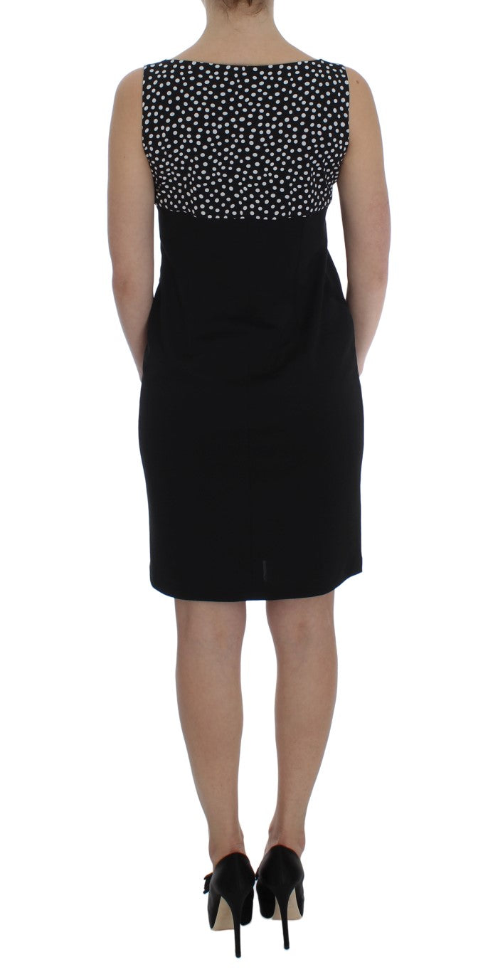 Ensemble robe fourreau et pull en jersey noir BENCIVENGA