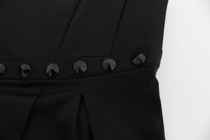 Exte Haut de soirée, débardeur noir, pour fête