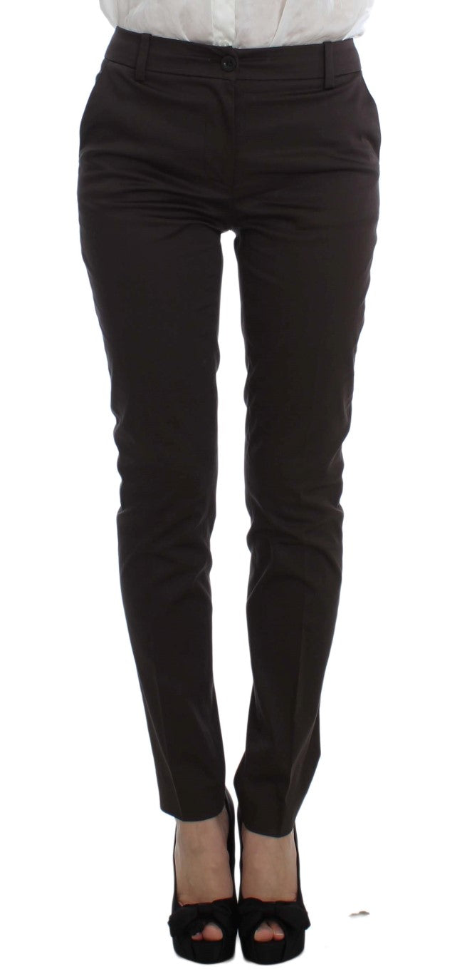 Costume Exte brun extensible à deux boutons