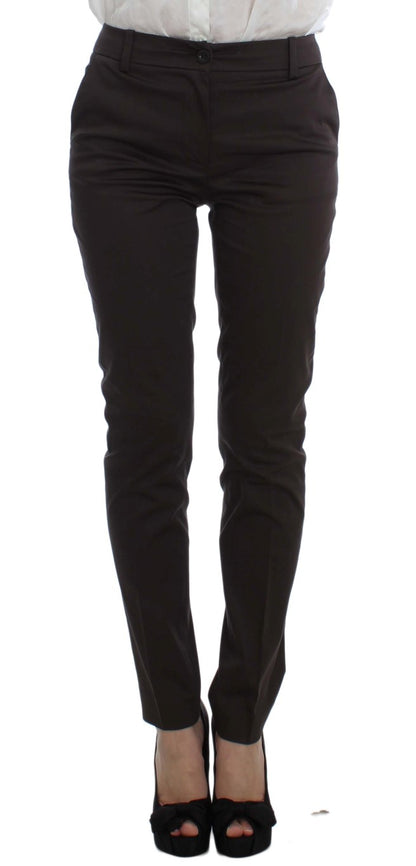 Costume Exte brun extensible à deux boutons