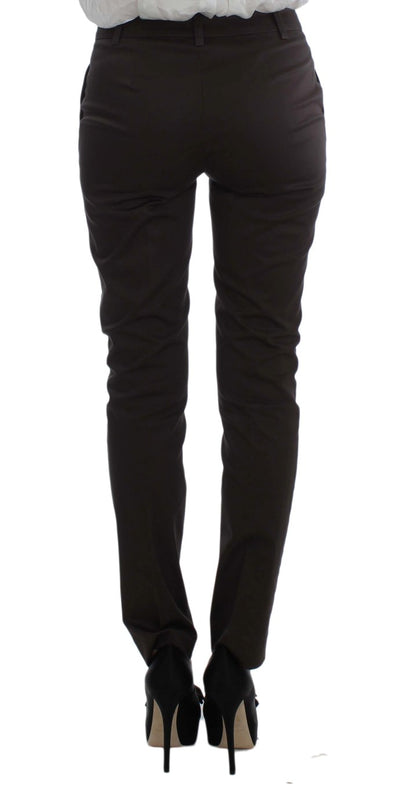 Costume Exte brun extensible à deux boutons