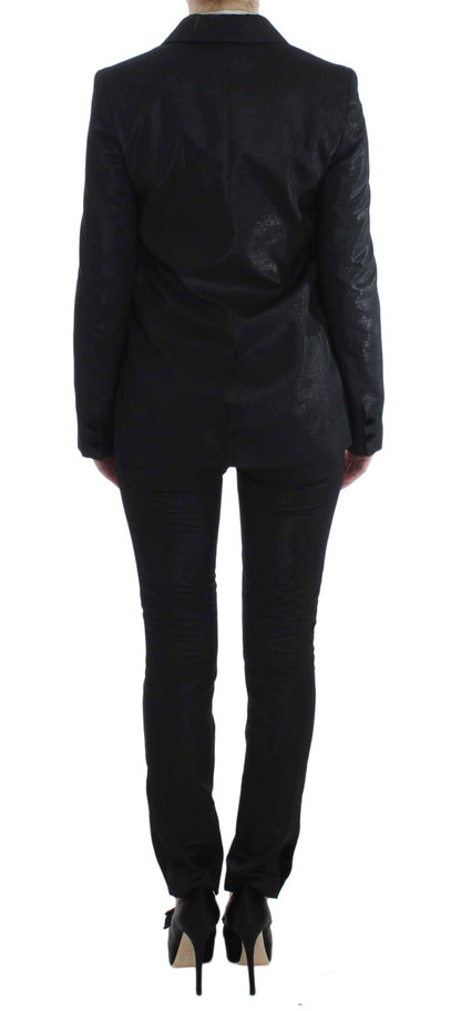 Exte Costume trois pièces noir à un bouton