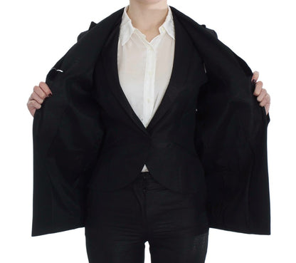 Exte Costume trois pièces noir à un bouton