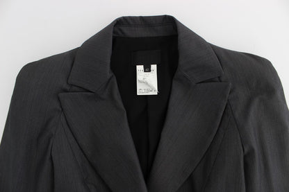 Exte Costume Gris à Un Bouton, Deux Pièces