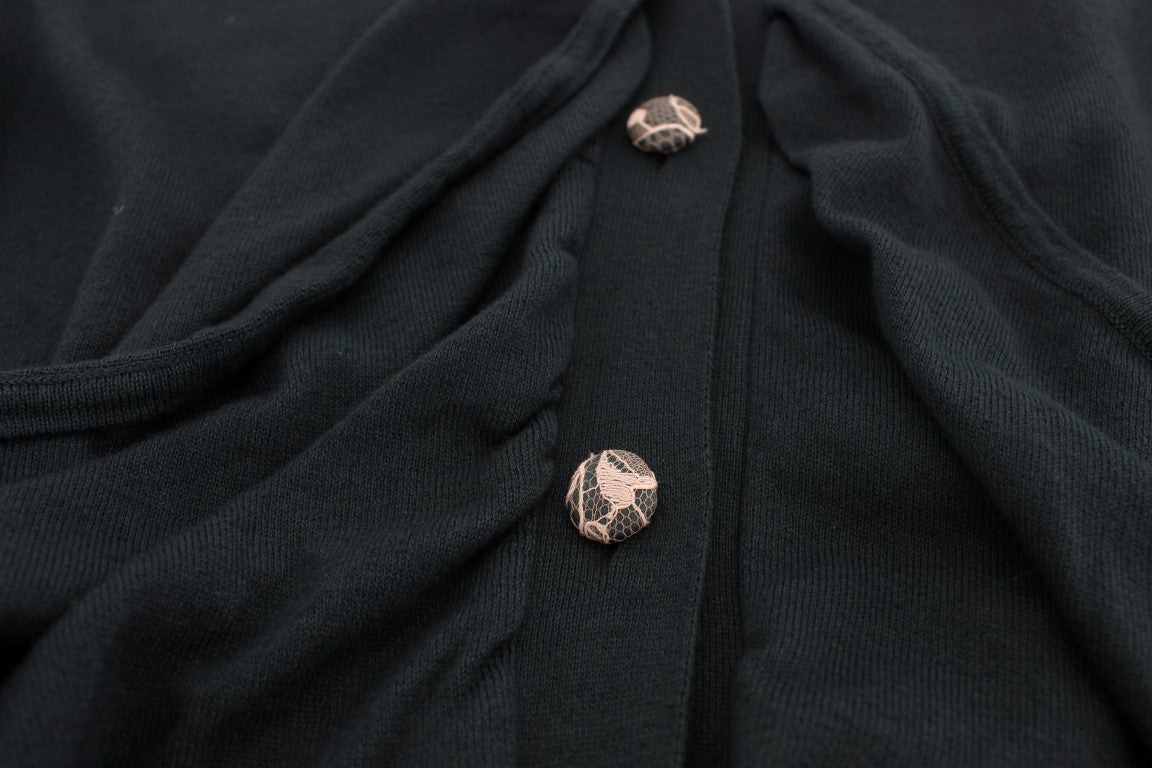 Pull-pullin à boutons vert PINK MEMORIES