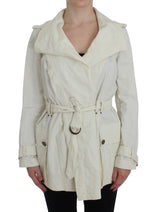 PLEIN SUD Trench-coat blanc