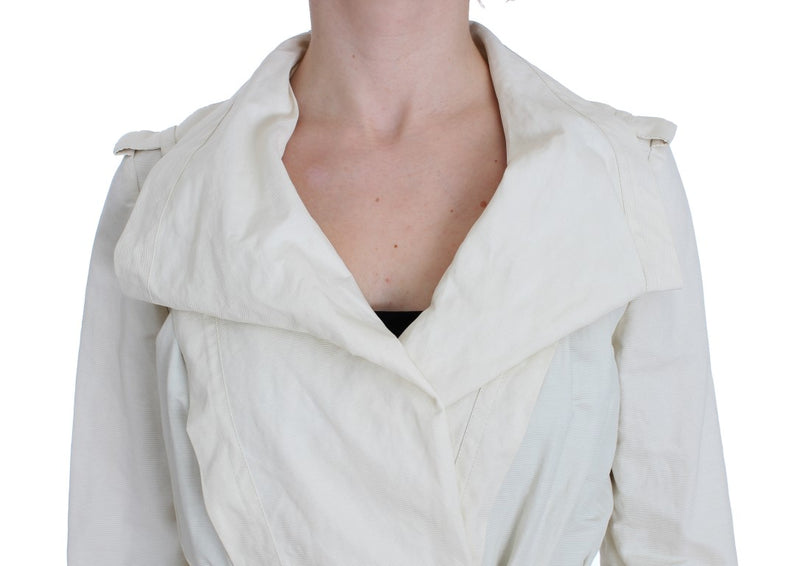 PLEIN SUD Trench-coat blanc
