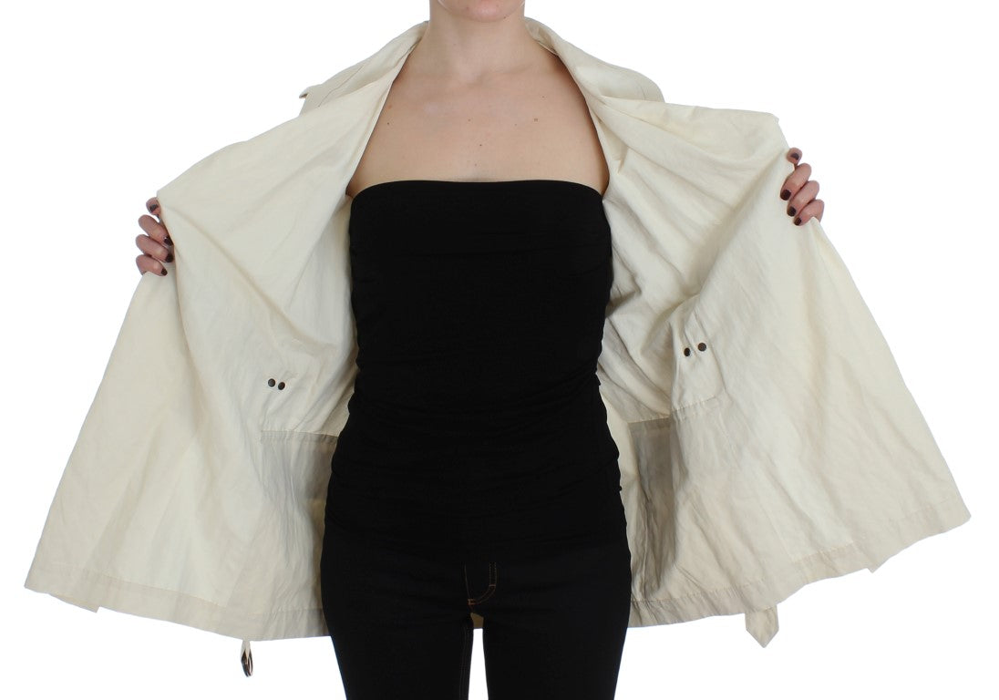 PLEIN SUD Trench-coat blanc