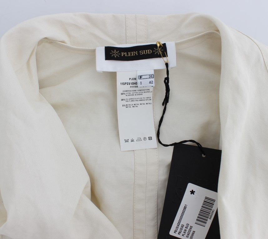 PLEIN SUD Trench-coat blanc