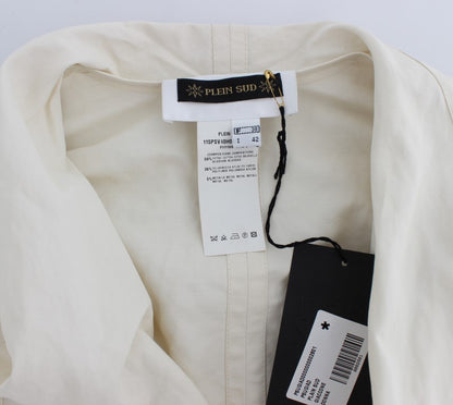 PLEIN SUD Trench-coat blanc