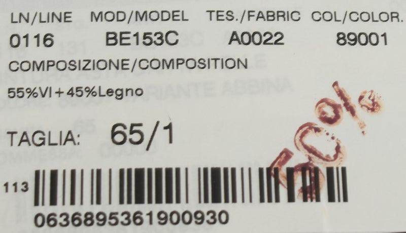 Ceinture large en raphia marron avec perles en bois Dolce &amp; Gabbana