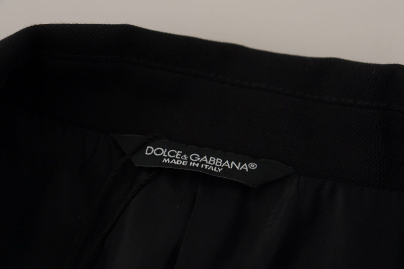 Dolce &amp; Gabbana - Blazer noir à double boutonnage