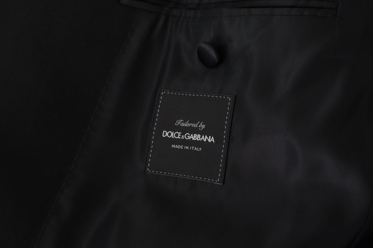 Dolce &amp; Gabbana - Blazer noir à double boutonnage