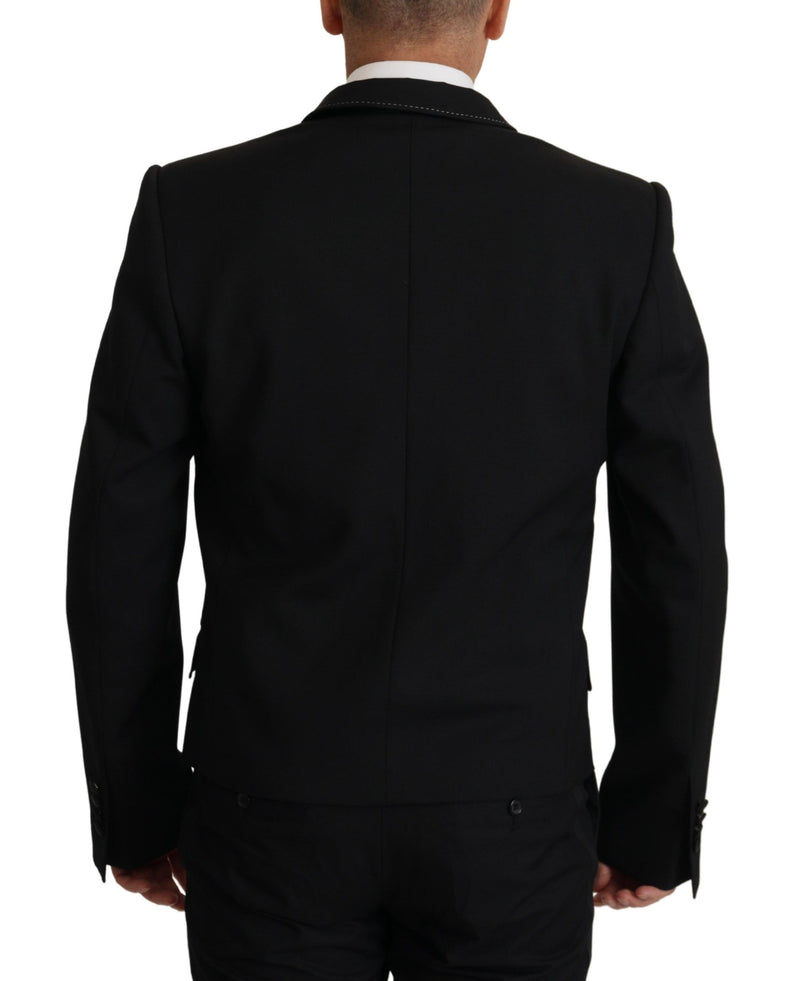 Dolce &amp; Gabbana - Blazer noir à double boutonnage