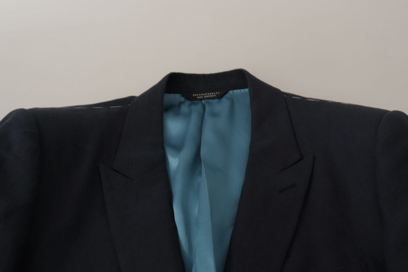 Dolce &amp; Gabbana Veste, Blazer, Manteau Bleu Foncé ALTA SARTORIA