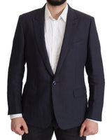 Dolce &amp; Gabbana Veste, Blazer, Manteau Bleu Foncé ALTA SARTORIA