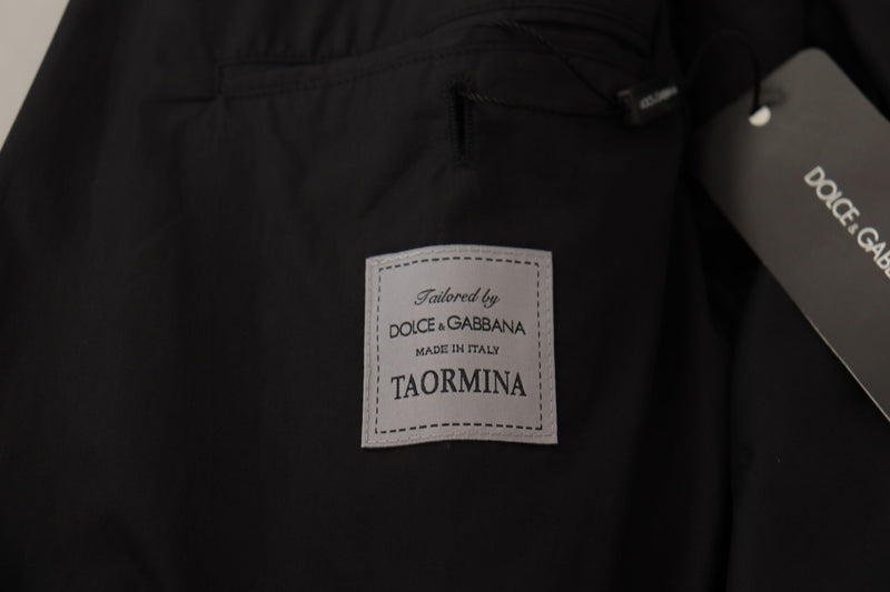 Dolce &amp; Gabbana TAORMINA, blazer noir à simple boutonnage