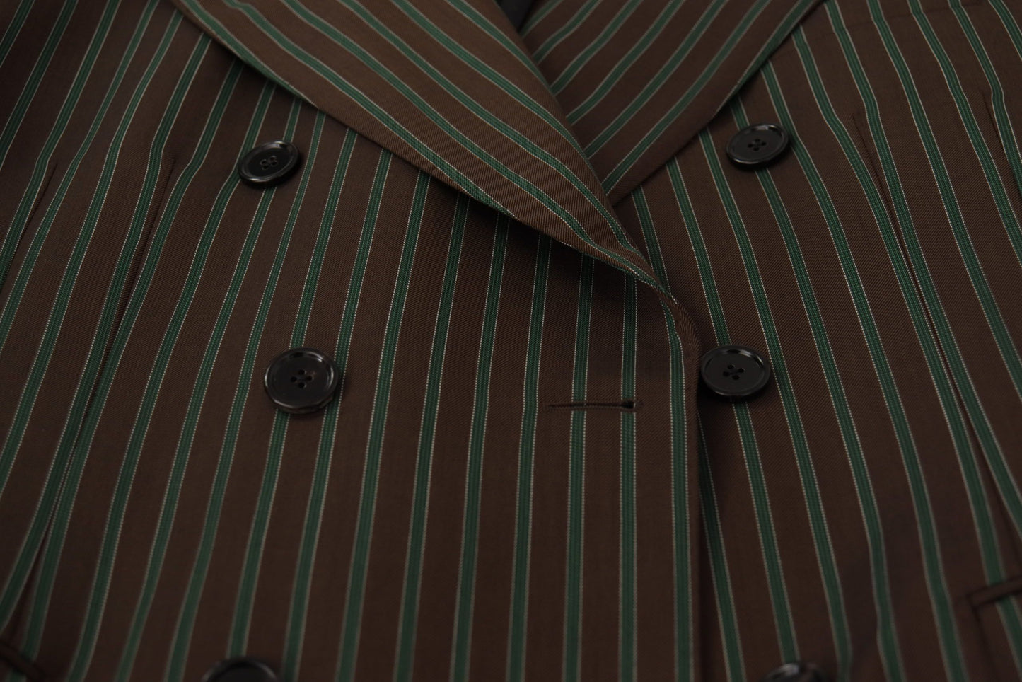 Dolce & Gabbana Blazer à double boutonnage avec rayures multicolores