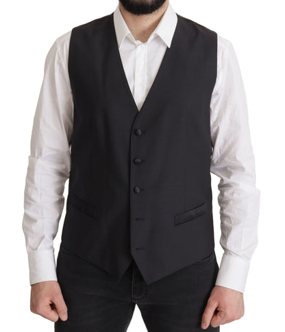 Dolce & Gabbana donkerblauwe, enkelgeknopte MARTINI blazer