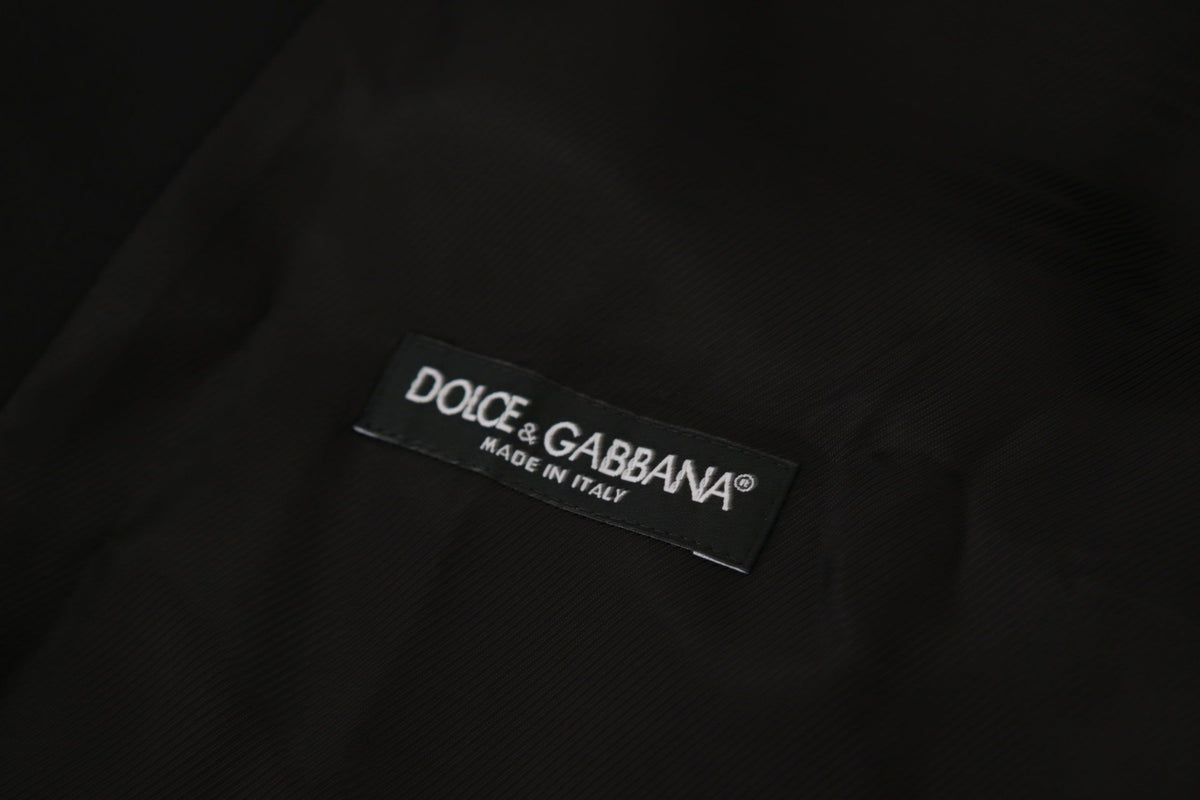 Dolce & Gabbana MARTINI Black Blazer and Vest 2 Piece Suit