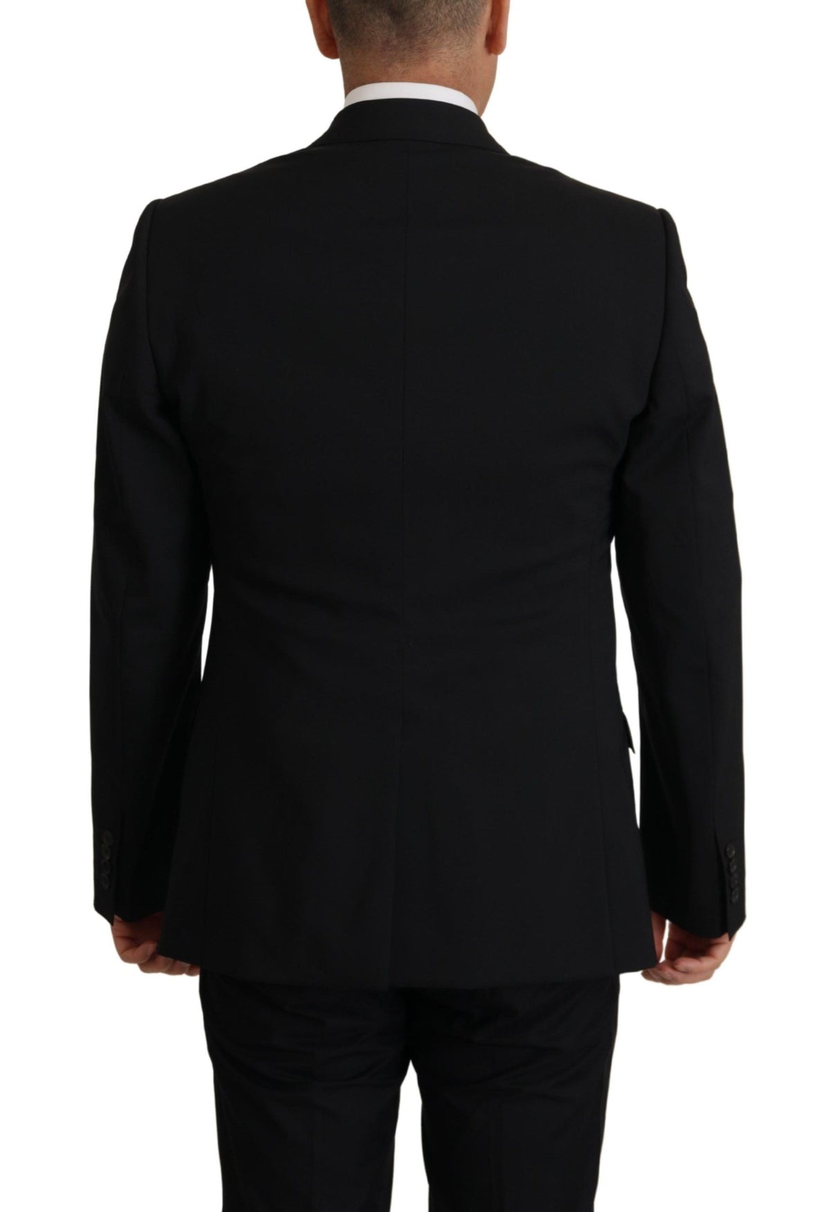 Dolce & Gabbana MARTINI Black Blazer and Vest 2 Piece Suit