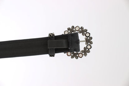 Dolce &amp; Gabbana Crystal Buckle Pailletten Taille Riem