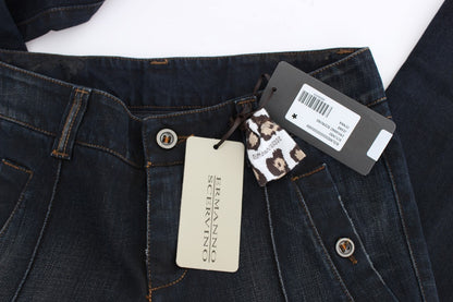 Jean slim en coton bleu lavé Ermanno Scervino