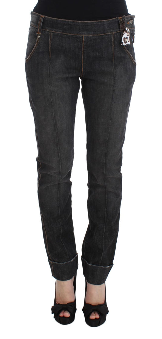 Jean slim en coton gris Ermanno Scervino