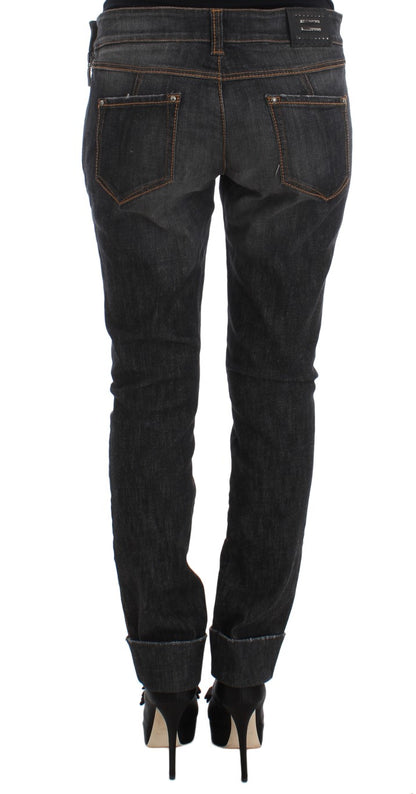 Jean slim en coton gris Ermanno Scervino