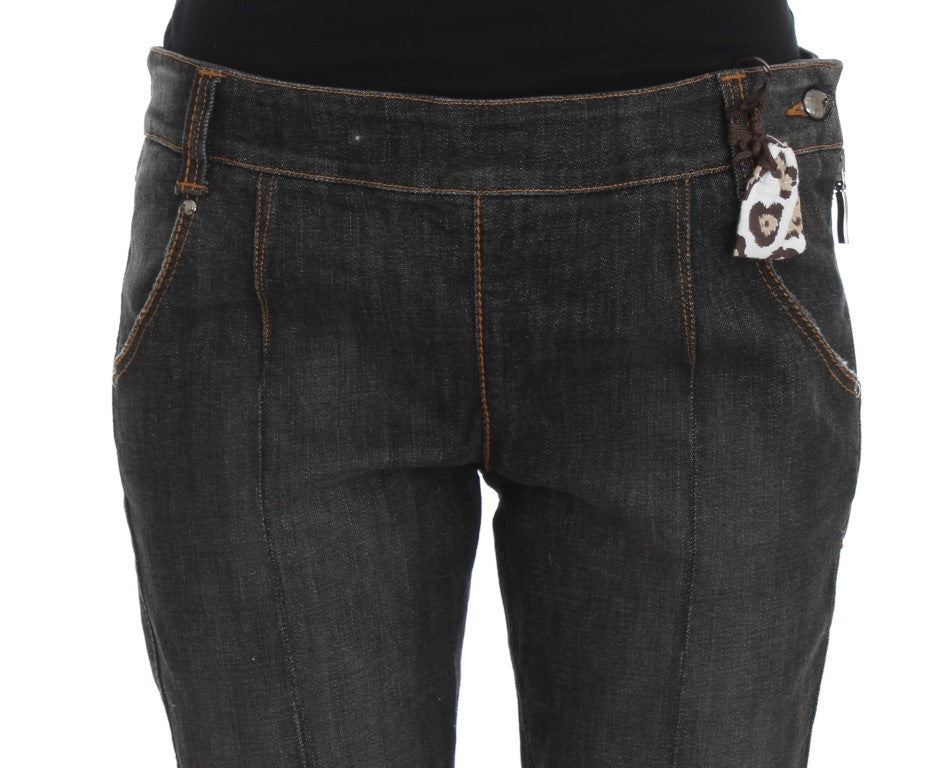 Jean slim en coton gris Ermanno Scervino