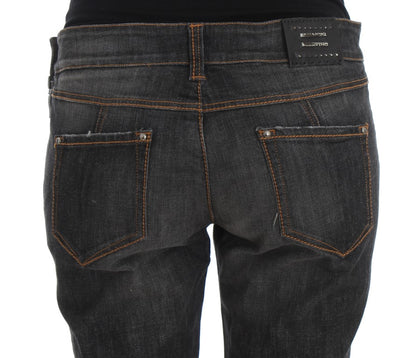 Jean slim en coton gris Ermanno Scervino