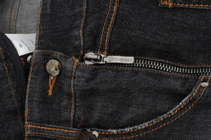Jean slim en coton gris Ermanno Scervino