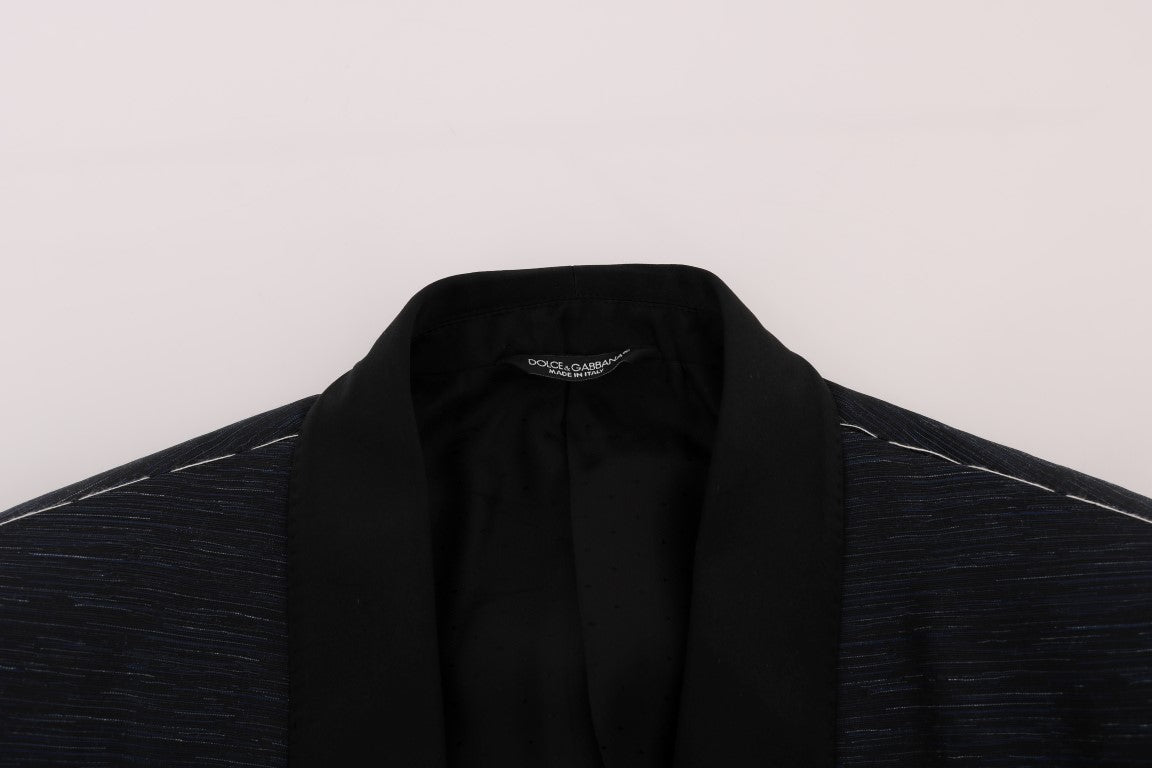 Dolce &amp; Gabbana MARTINI Bleu, Blazer 2 pièces, coupe slim