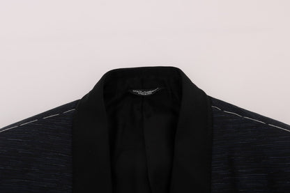 Dolce & Gabbana MARTINI Bleu, Blazer 2 pièces, coupe slim