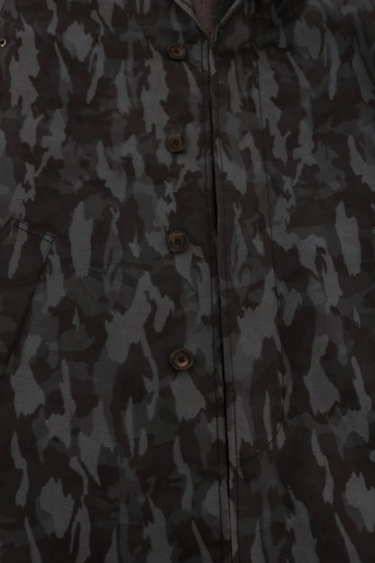 Manteau-pluie camouflage bleu de Dolce & Gabbana