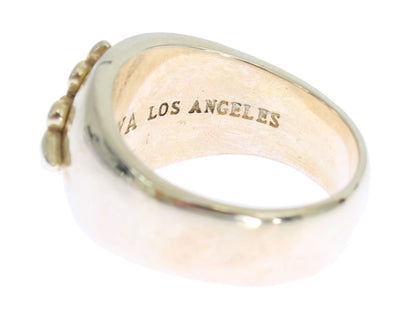 Nialaya Zilveren Crest 925 Sterling Ring