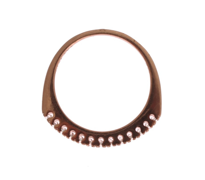 Bague Nialaya en or rouge et argent 925