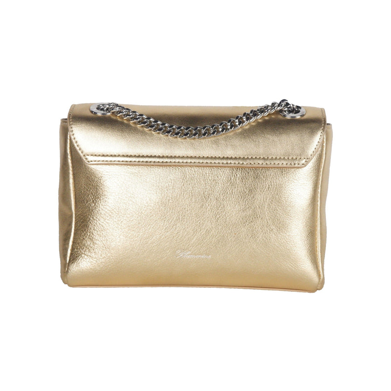 Sac à bandoulière en cuir doré Blumarine - Modèle B97.002