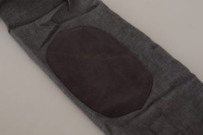 Chemise homme décontractée en coton gris foncé Costume National