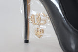 Dolce & Gabbana Black Leather Heels Pumps - Authentic Style