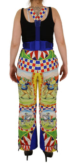 Dolce & Gabbana Pantalon de Neige Imprimé Multicolore