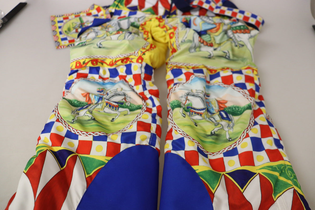 Dolce & Gabbana Pantalon de Neige Imprimé Multicolore