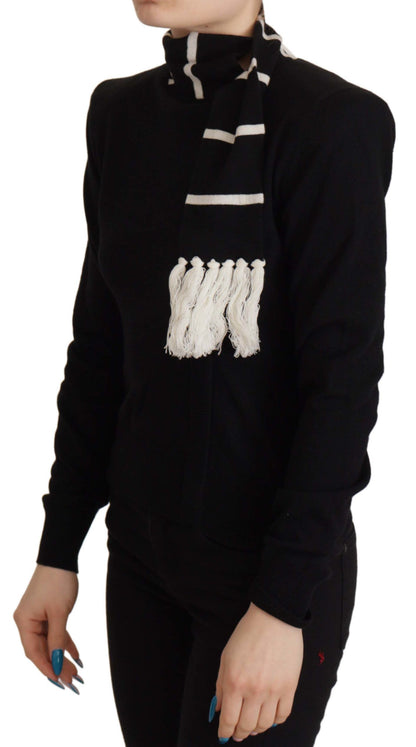 Dolce & Gabbana zwarte coltruien van kasjmier